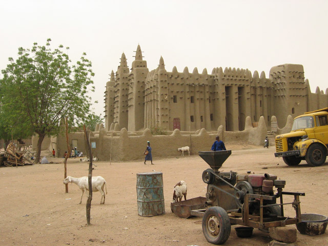 Main entrance of the mosque